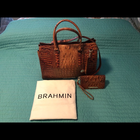 Brahmin Handbag/Tote, Wallet, Dust Bag Included - Picture 1 of 8